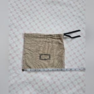 Gucci Fabric Tote Dust Bag – Tan Logo Canvas Reusable Shopper